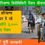 Haryana Disability Pension Scheme